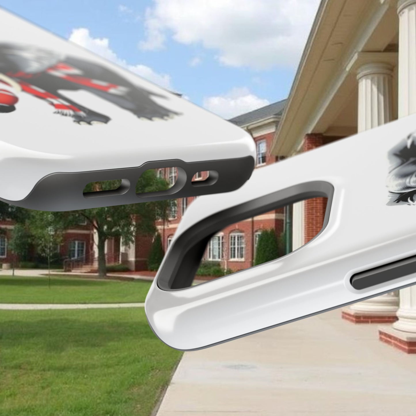 Vibrant Elephant Tough Cases - Unique Phone Case, Wildlife Lover Gift, Sports Team Accessory, Trendy Phone Cover, Fun Animal Design