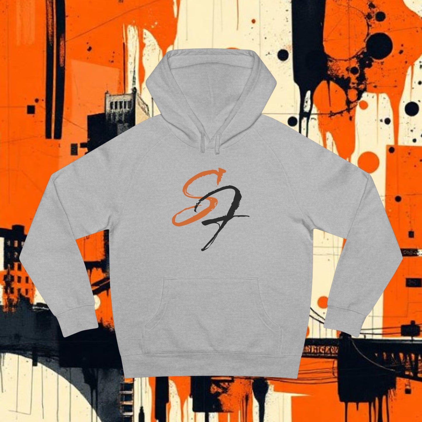 Baseball Batter Graphic Hoodie — Baseball Silhouette Logo Pullover
