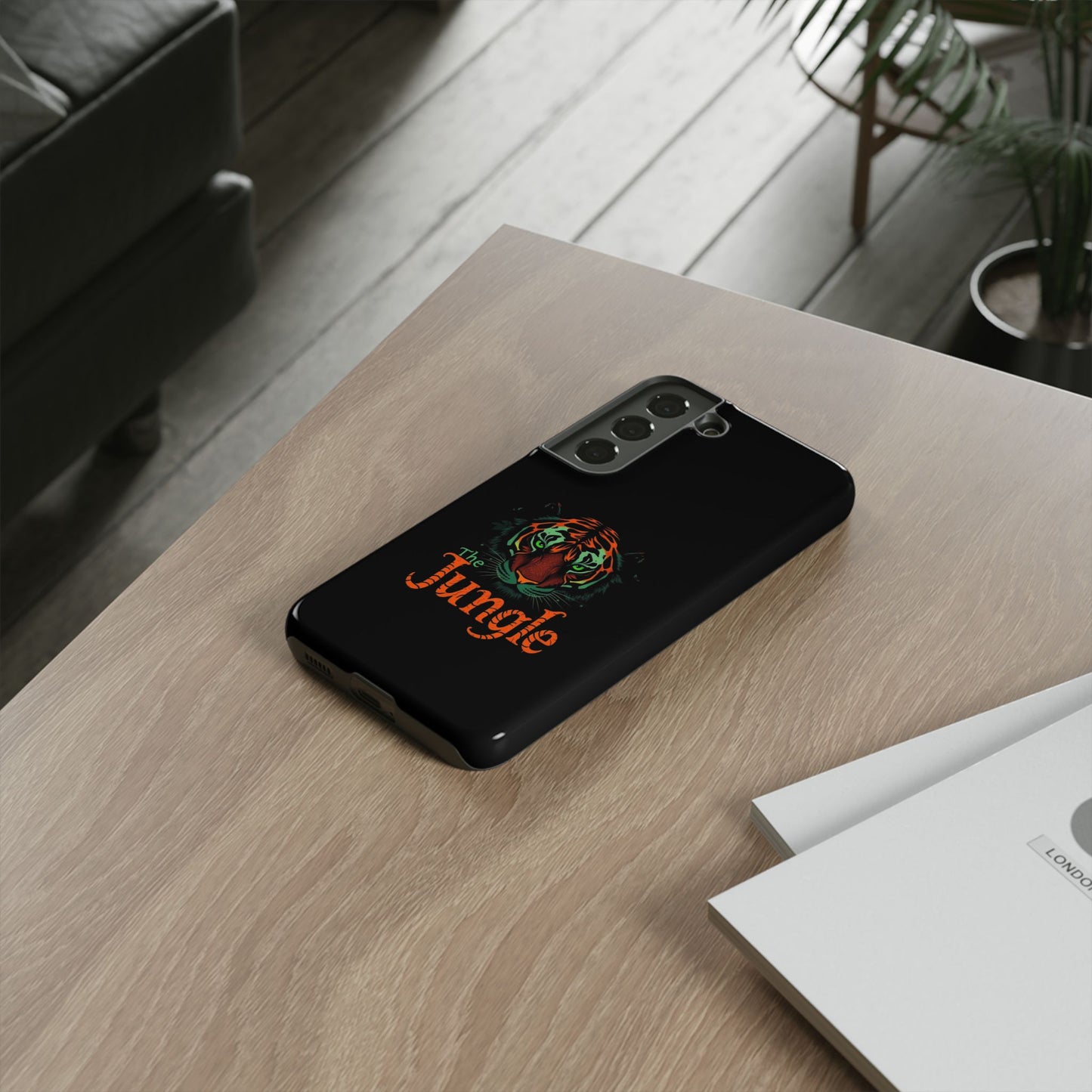 Phone Case, The Jungle Tough Phone Case for Football Fans, Friend Gift, Football Fan Accessories, Custom Phone Cover, Sports Team