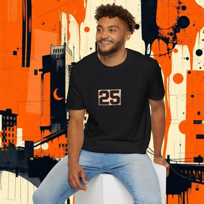 Baseball Legends Shirt, Unique 25 Graphic Unisex Softstyle T-Shirt, Casual Wear, Sporty Outfit