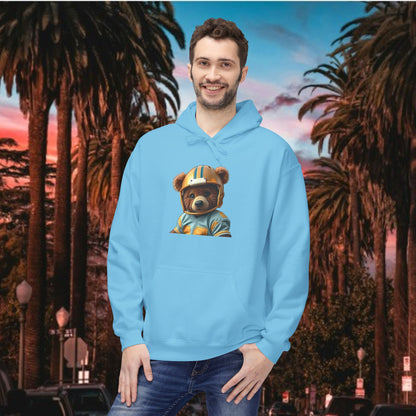 Vintage Hoodie, Cozy Fleece Sweatshirt, Unisex Casual Wear, Gift for Sports Fans, Fall Fashion Essential