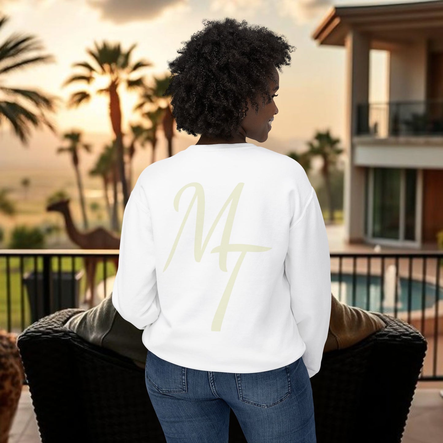 Montana Love Unisex Lightweight Crewneck Sweatshirt - Casual Comfort for Everyday Style, Perfect Gift for Any Occasion, Cozy Layer