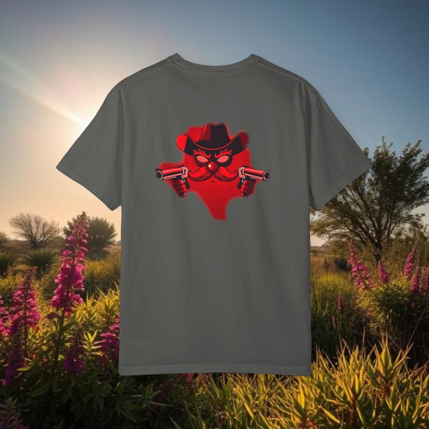 Cowboy T-Shirt — 806 Area Code Shirt with cool Cowboy Design, Gameday Tee