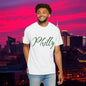 Philly Script T-Shirt — Handwritten City Pride Tee, Ultra Soft and Comfortable T-Shirt for any gameday.