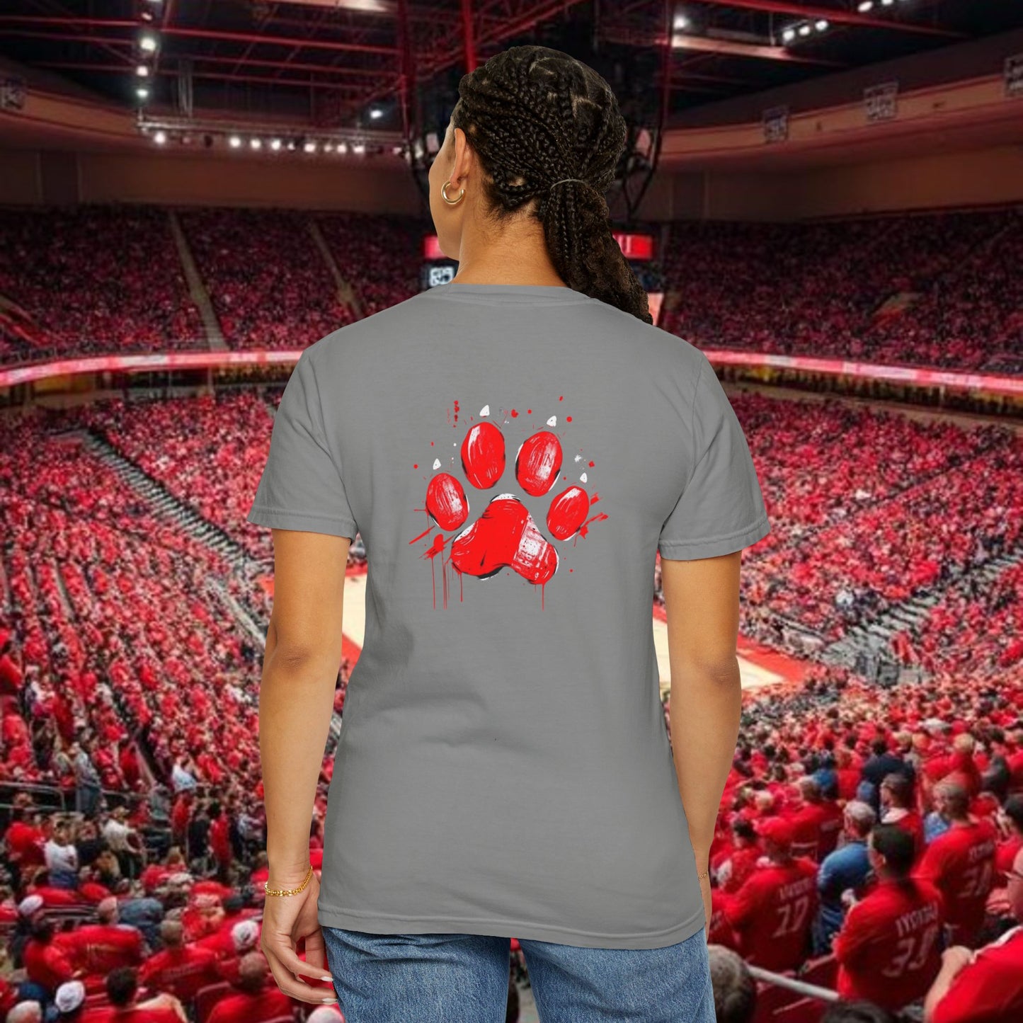 Raleigh Graphic Unisex Garment-Dyed T-shirt, Sports Fan Tee, College Apparel, Gift for Him/Her, Casual Wear, Spirit Wear