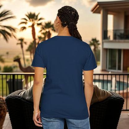 Unbothered Garment-Dyed T-Shirt, Relaxed Fit Tee, Casual Everyday Wear, Gift for Friends, Relaxation Apparel, Trendy Summer Top