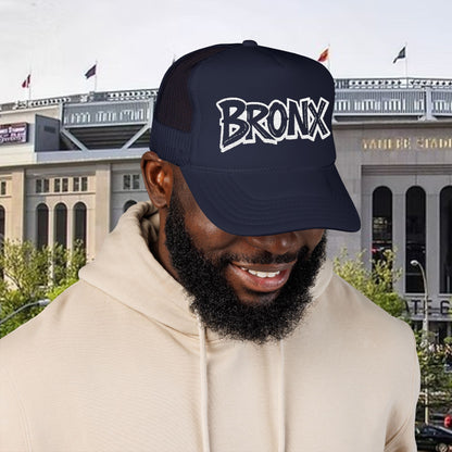 Bronx Embroidered Foam Trucker Hat | Urban Fashion, Outdoor Adventures, Baseball Cap, Gift for Him, Cool Streetwear