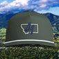 Montana 41 Rope Cap — Sunwashed Trucker Hat with Brushed Number Logo
