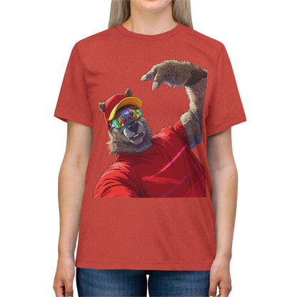 Sports Mascot Selfie T‑Shirt — Fun Football Game Day Tee