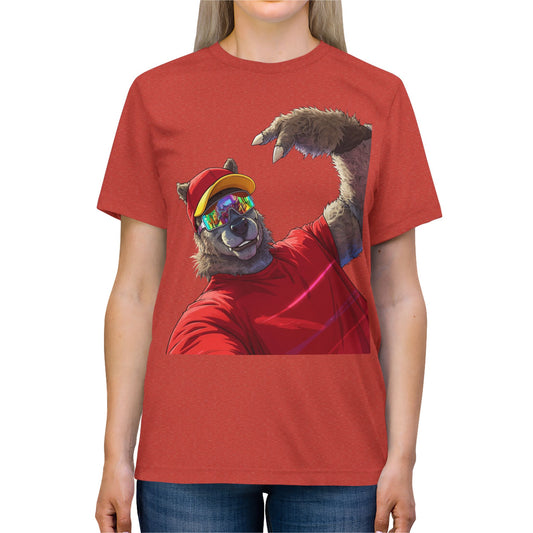 Sports Mascot Selfie T‑Shirt — Fun Football Game Day Tee