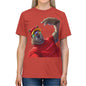 Sports Mascot Selfie T‑Shirt — Fun Football Game Day Tee
