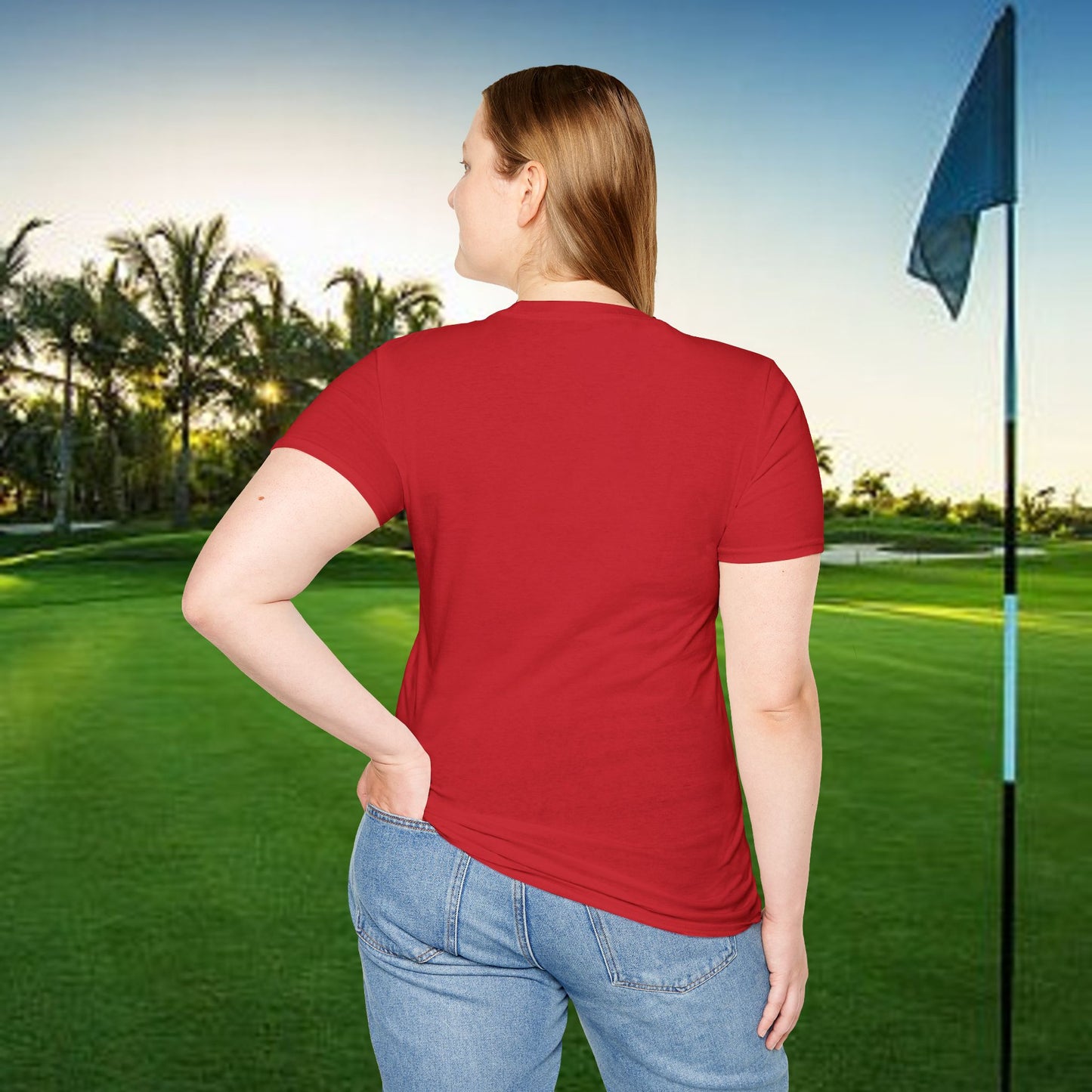 Golf-Inspired Unisex T-Shirt, Perfect Gift for Dad, Father's Day Present, Sporty Style Tee, Casual Wear, Golf Lover Apparel