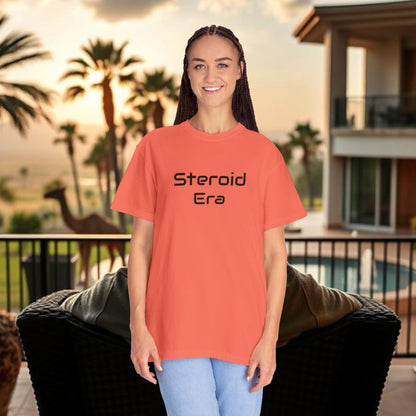 Vintage Baseball Unisex Garment-Dyed T-shirt, 90's Steroid Era Tee Shirt, Athletic Sports Tee, Retro Baseball Shirt, Sports Fan Gift,