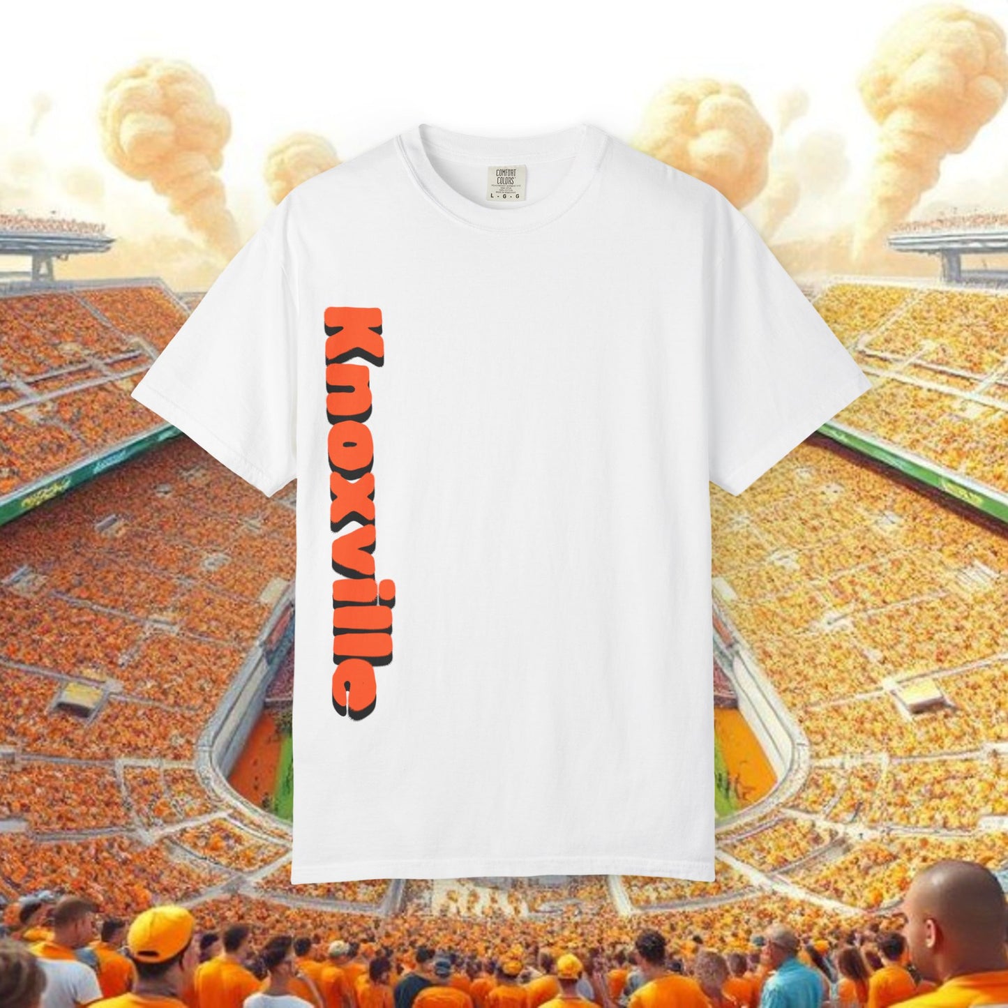 Knoxville T-Shirt, Unisex Tee, Gift for Sports Fans, Sports Apparel, College Spirit Wear, Tailgate Shirt