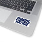 Zombie Nation Kiss-Cut Stickers | Fun Decals for Laptop, Water Bottle, Car, College Decor, Gifts for Sports Fans