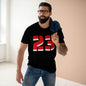 Sporty Adult Tee with Bold Number 23, Casual Fan Shirt, Basketball Apparel, Gift for Sports Lovers, Team Spirit Top