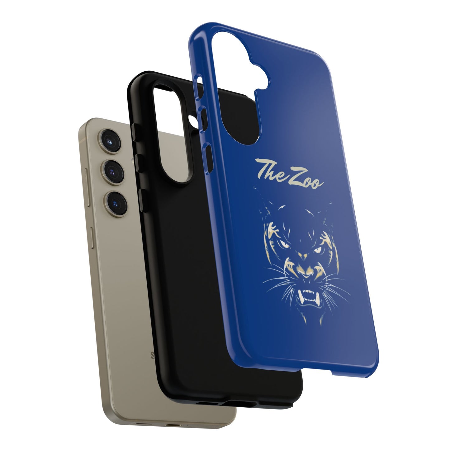 The Zoo Themed Phone Case | Tough Cases for Basketball Fans | Gift for Friends, Unique Phone Accessories, Panther Design, The Zoo Fan Zone