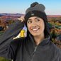 Idaho Pom-Pom Knit Cap (Embroidery), Winter Beanie Hat, Team Spirit Apparel, College Football Fan Gift, Accessories
