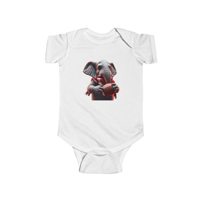 Cute Elephant Baby Bodysuit, Adorable Baby Outfit, Infant Clothing, Baby Shower Gift, Birthday Gift, Zoo Animal Apparel