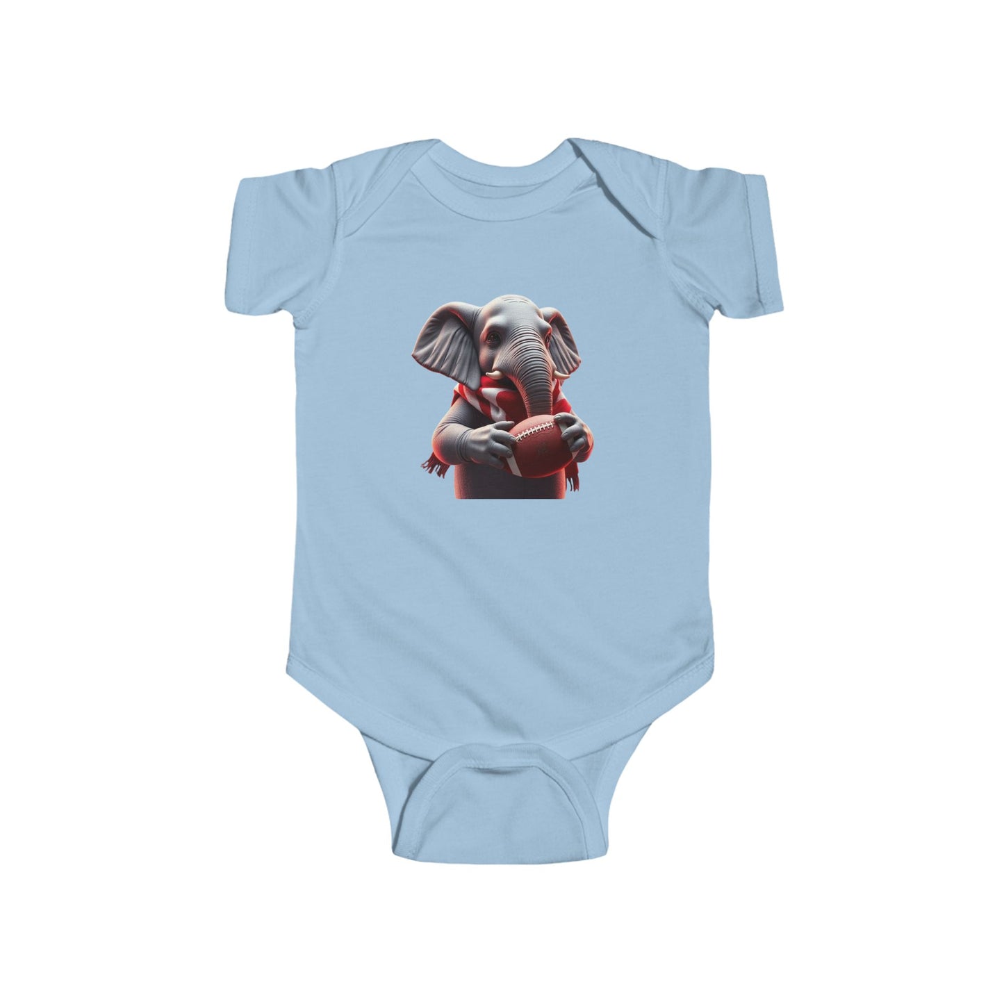 Cute Elephant Baby Bodysuit, Adorable Baby Outfit, Infant Clothing, Baby Shower Gift, Birthday Gift, Zoo Animal Apparel