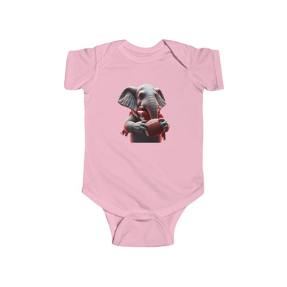 Cute Elephant Baby Bodysuit, Adorable Baby Outfit, Infant Clothing, Baby Shower Gift, Birthday Gift, Zoo Animal Apparel