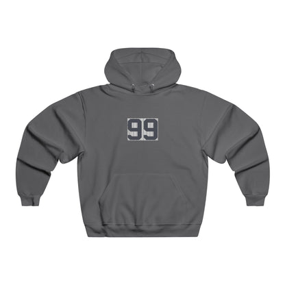 #99 Men's NUBLEND® Cozy Graphic Hoodie - Sporty Style for Everyday Wear, Ideal for Baseball Fans