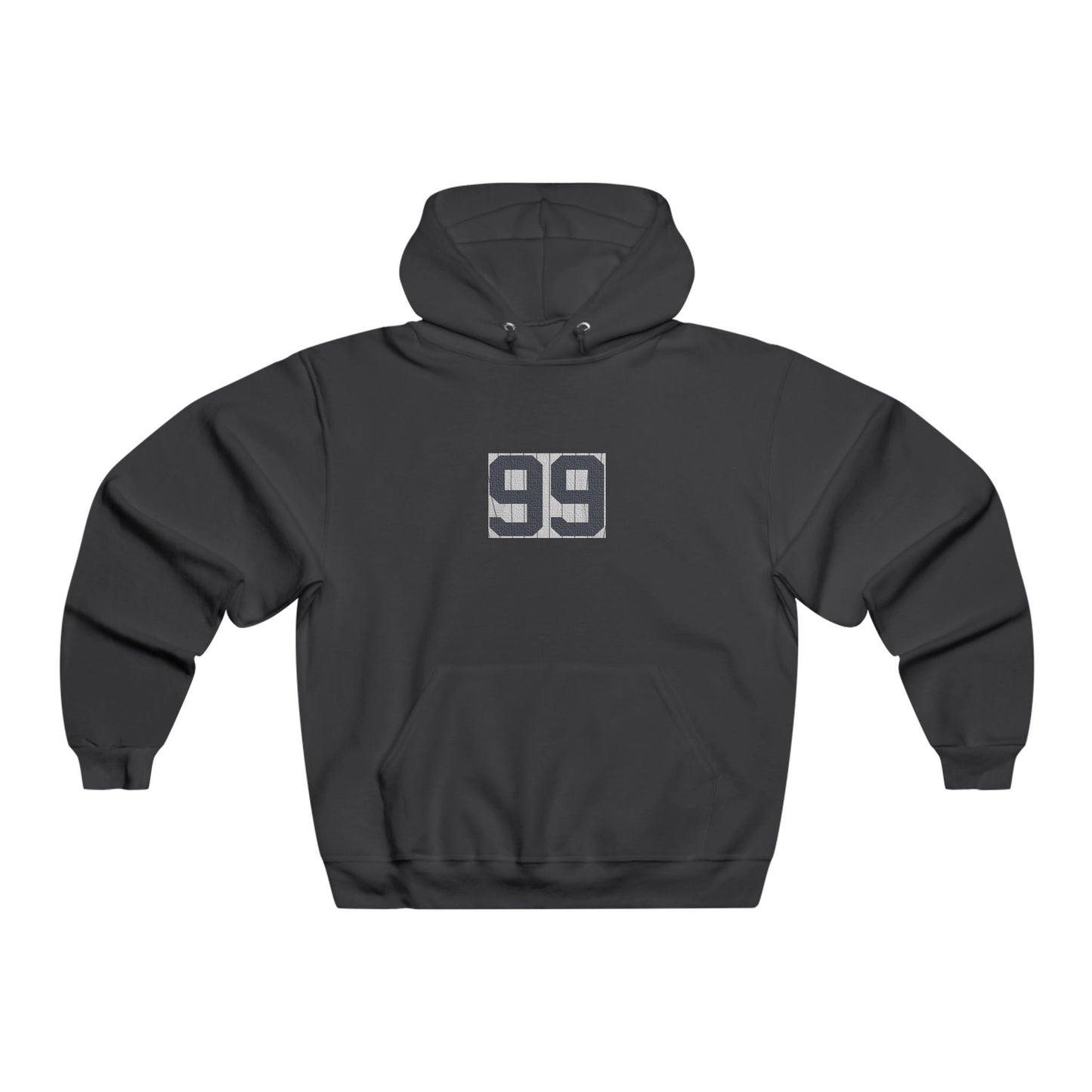 #99 Men's NUBLEND® Cozy Graphic Hoodie - Sporty Style for Everyday Wear, Ideal for Baseball Fans