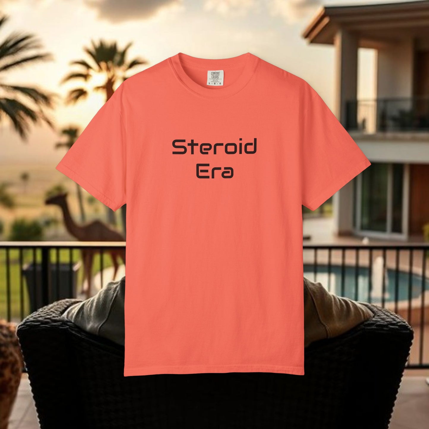 Vintage Baseball Unisex Garment-Dyed T-shirt, 90's Steroid Era Tee Shirt, Athletic Sports Tee, Retro Baseball Shirt, Sports Fan Gift,