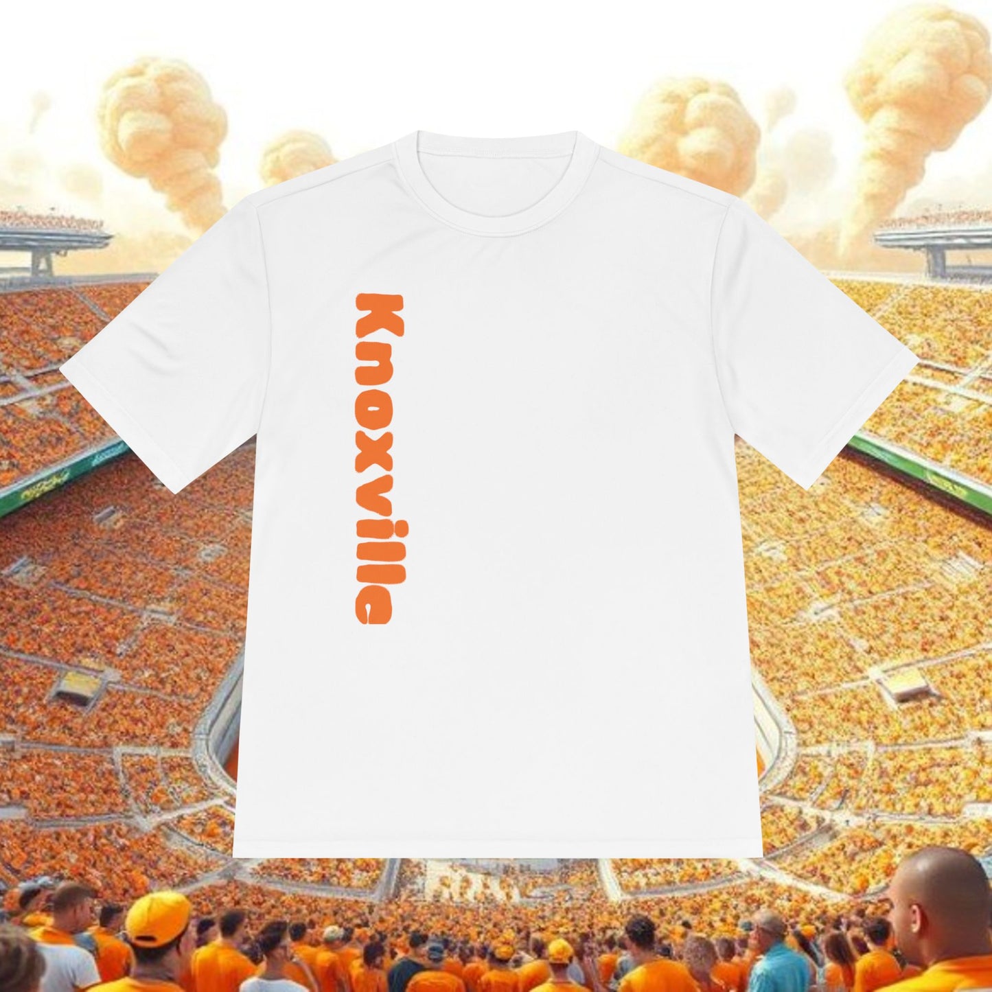 Knoxville Graphic Tee for Sports Fans, Unisex Wicking Shirt for Summer, Casual Wear, Game Day Shirt, Gift for Athletes