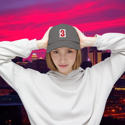 Baseball Stars #3 Distressed Baseball Cap, Vintage Style Hat, Casual Everyday Wear, Gift for Baseball Fans, Stylish Hat