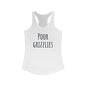 Bobcat Love Racerback Tank, Women's Workout Top, Casual Summer Wear, Birthday Gift, Bobcat Fan Apparel