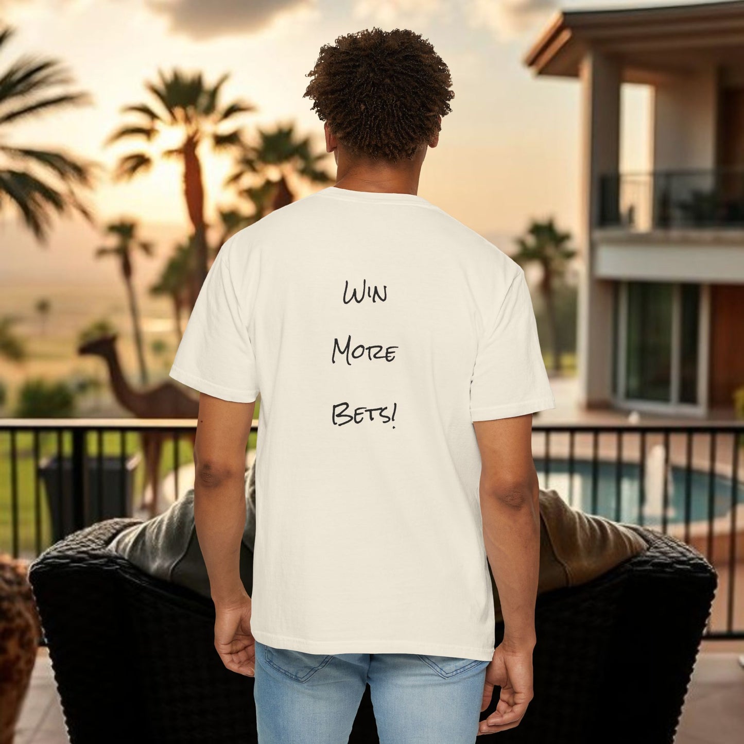 Wing Man "Gambling Problem" Unisex T-Shirt | Casual Wear, Funny Gift, Gambling Humor, Sports Betting Tee, Unique Statement Apparel