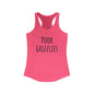 Bobcat Love Racerback Tank, Women's Workout Top, Casual Summer Wear, Birthday Gift, Bobcat Fan Apparel