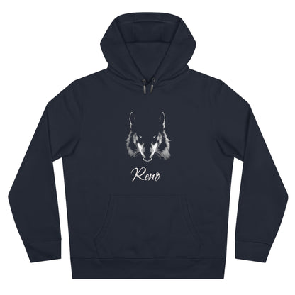 Wolfpack Hoodie — 'King' Hooded Sweatshirt, Gameday Attire, Perfect for the Tailgate, or a Night on the Town.