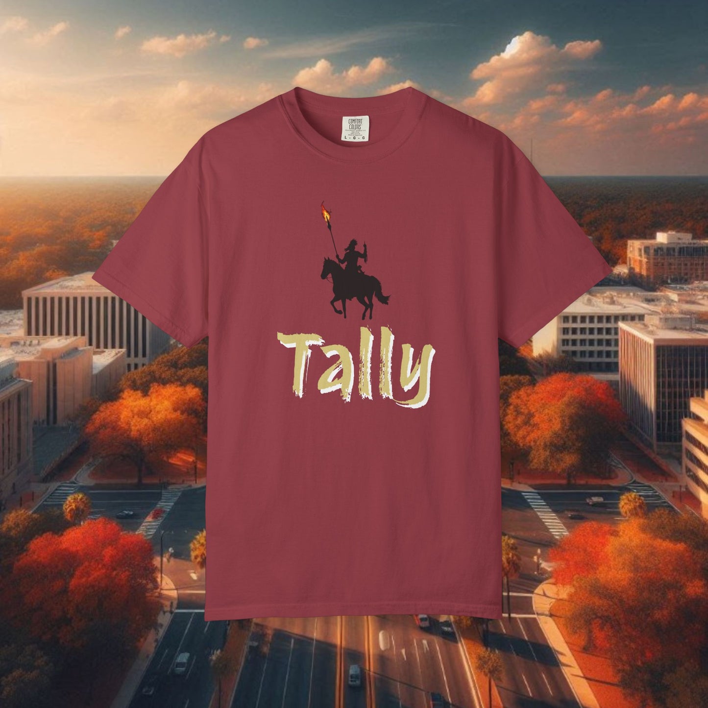 T-Shirt with Tally Design, Perfect for Game Day, Fan Apparel, Casual Wear, Sports Enthusiast Gift, Cheer Squad Tee