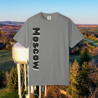 Moscow Idaho Graphic Tee, Unisex T-shirt, Gift for Travelers, Home State Apparel, Casual Wear, Summer Style
