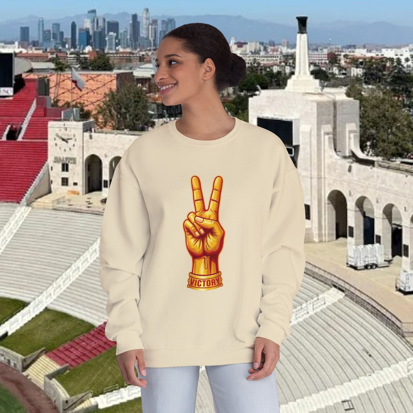 Vitory Inspired Unisex Sweatshirt, Cozy Crewneck, Streetwear, Gift for Him/Her, Chill Vibes, Stylish Layering
