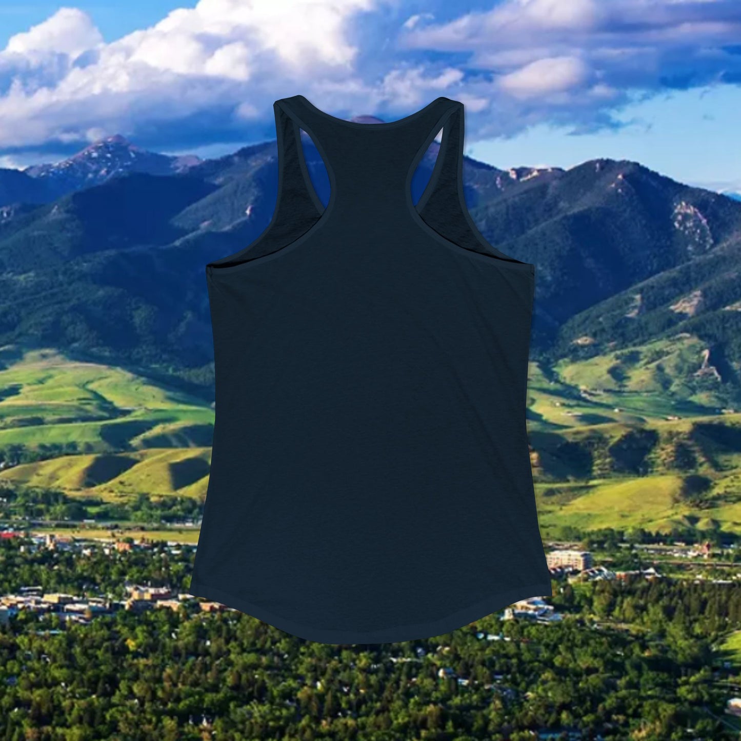 Bozeman Saturdays Racerback Tank, Women's Workout Top, Casual Summer Top, Gift for College Students