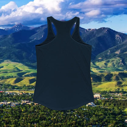 Bozeman Saturdays Racerback Tank, Women's Workout Top, Casual Summer Top, Gift for College Students