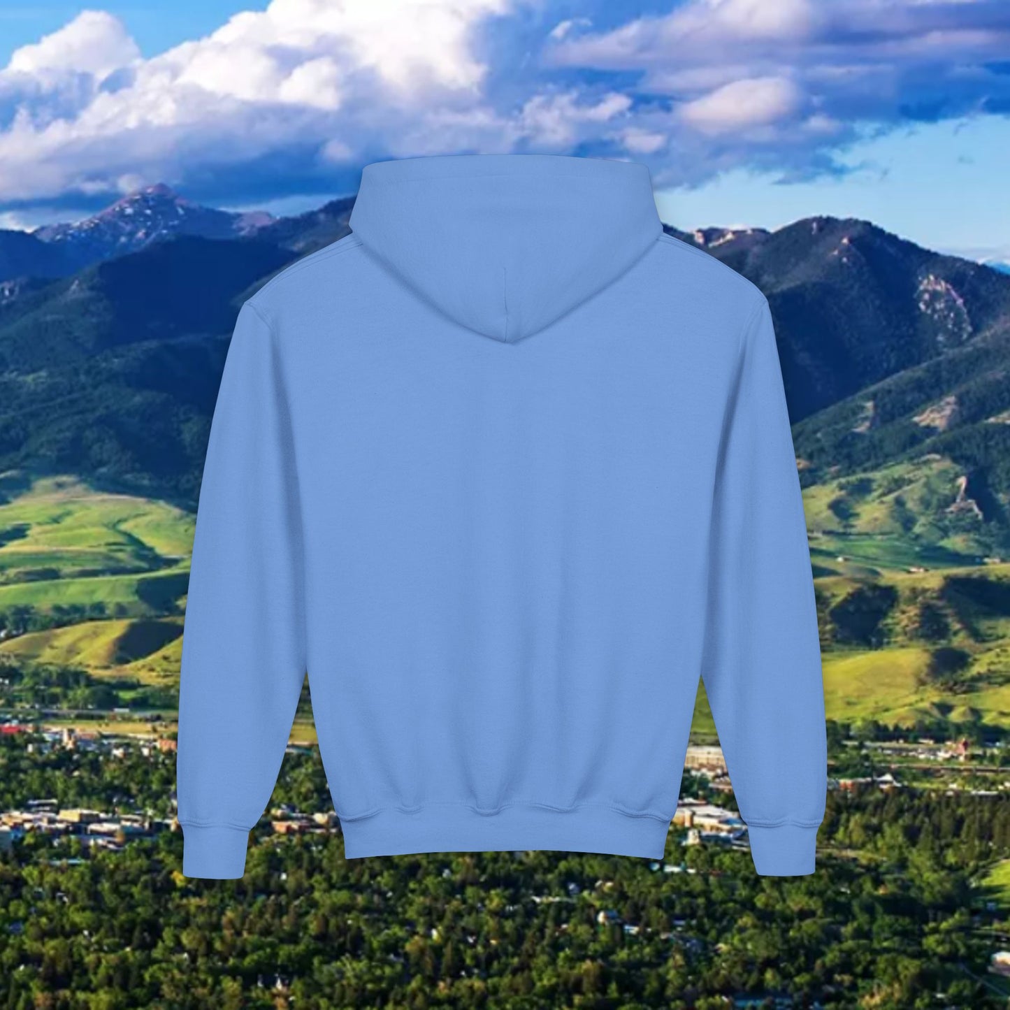 Youth Hoodie - '41' Minimalist Graphic Pullover