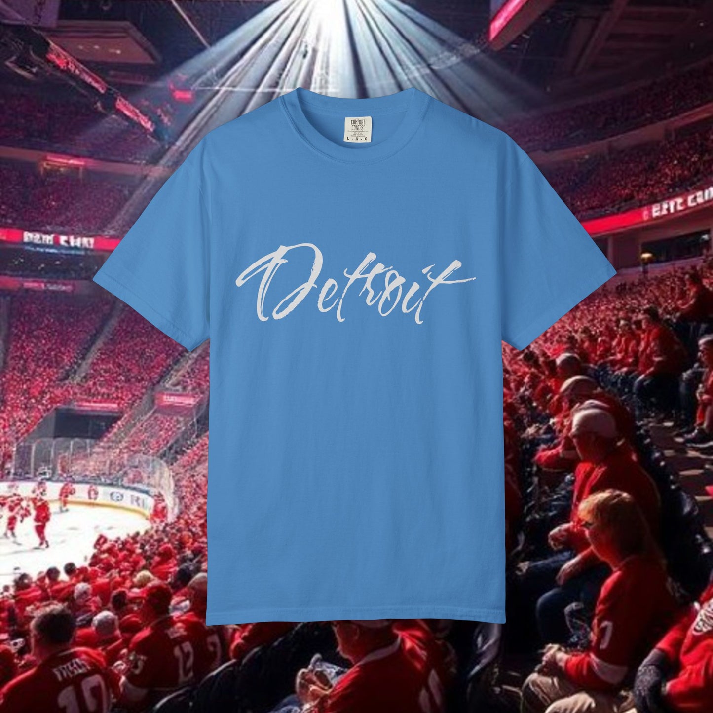Detroit Script T-Shirt — City Pride Tee