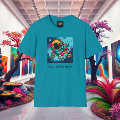 Astronaut Graphic T-Shirt | Unisex Space Tee, Gift for Astronaut Lovers, Hip Hop Fans, Casual Wear, Festival Shirt