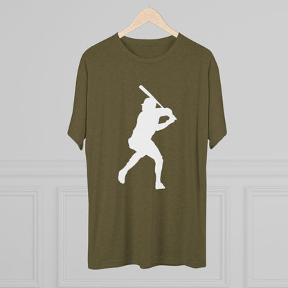 Baseball Stars Batter Silhouette Tee — Back Number '3' Player Shirt