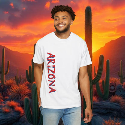 Tucson Arizona Area Code T-Shirt — 520 Back Print, Southwestern Travel Tee, Soft-Style