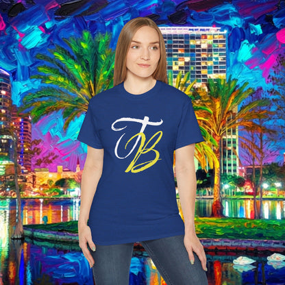 TB Monogram Tee — 813 Tampa Area Short-Sleeve T-Shirt