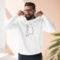 Cozy Fleece Hoodie - "We Live It" Comfort Apparel, Casual Wear, Gift for Friends, Cozy Hoodie