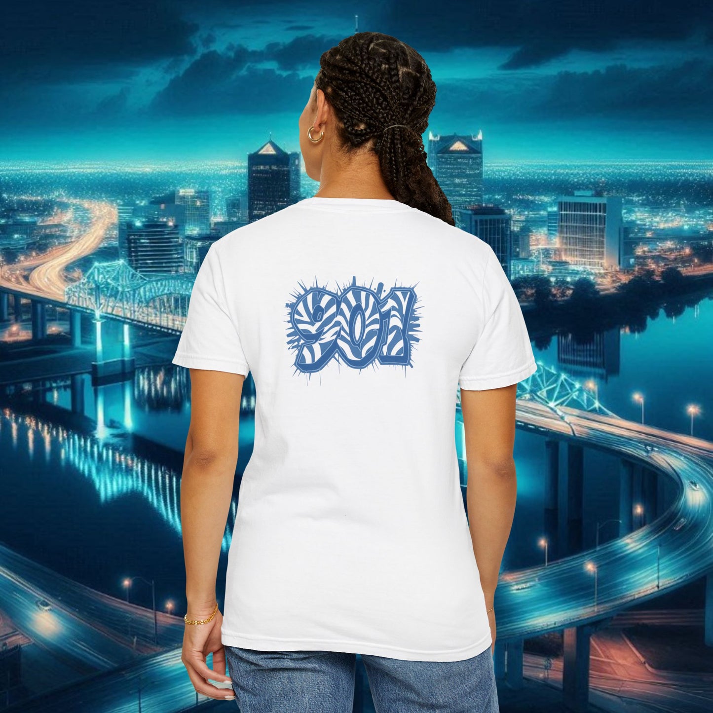 Memphis Graffiti Unisex T-shirt, Casual Streetwear Tee, Travel Souvenir, Gift for Music Lovers, Urban Style Apparel, Birthday Present