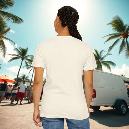 Ibis Artistic Graphic Design Tee, Unisex Garment-Dyed T-shirt, Perfect for Gameday or Beach, Sports Fan Shirt