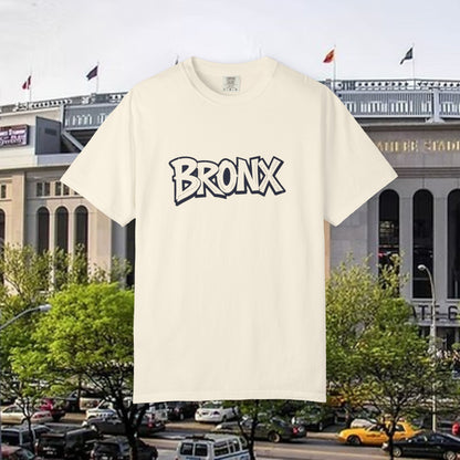 Bronx Unisex Garment-Dyed T-Shirt, Streetwear Tee, Urban Style Shirt, New York Fashion Top, Gift for NYC Lovers