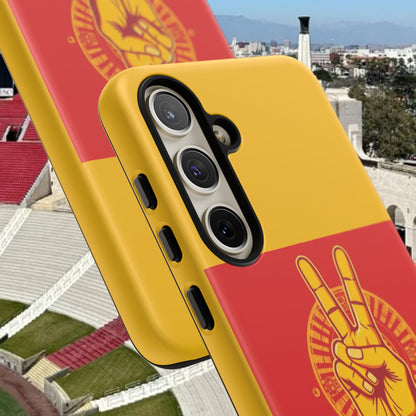 Victory Inspired Symbol Phone Case, Tough Phone Cover, Gift for Empowerment, Inspirational Tech Accessory, Unique Phone Protection